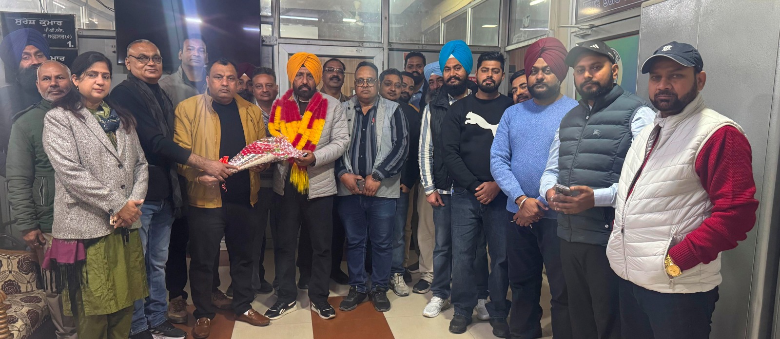 Jaswinder Singh Gulpur took over as Superintendent in DEO Office (Retd.)